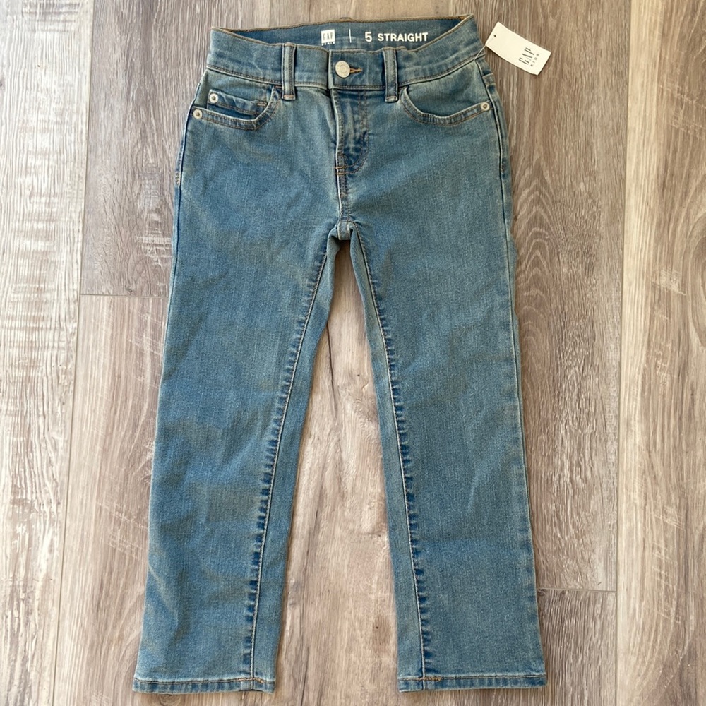 Gap kids size 5 straight jean